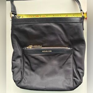 Michael Kors Black Nylon Messenger Bag